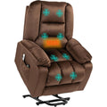 poltrone relax et chaise longue marrone velluto reclinabile regolabile